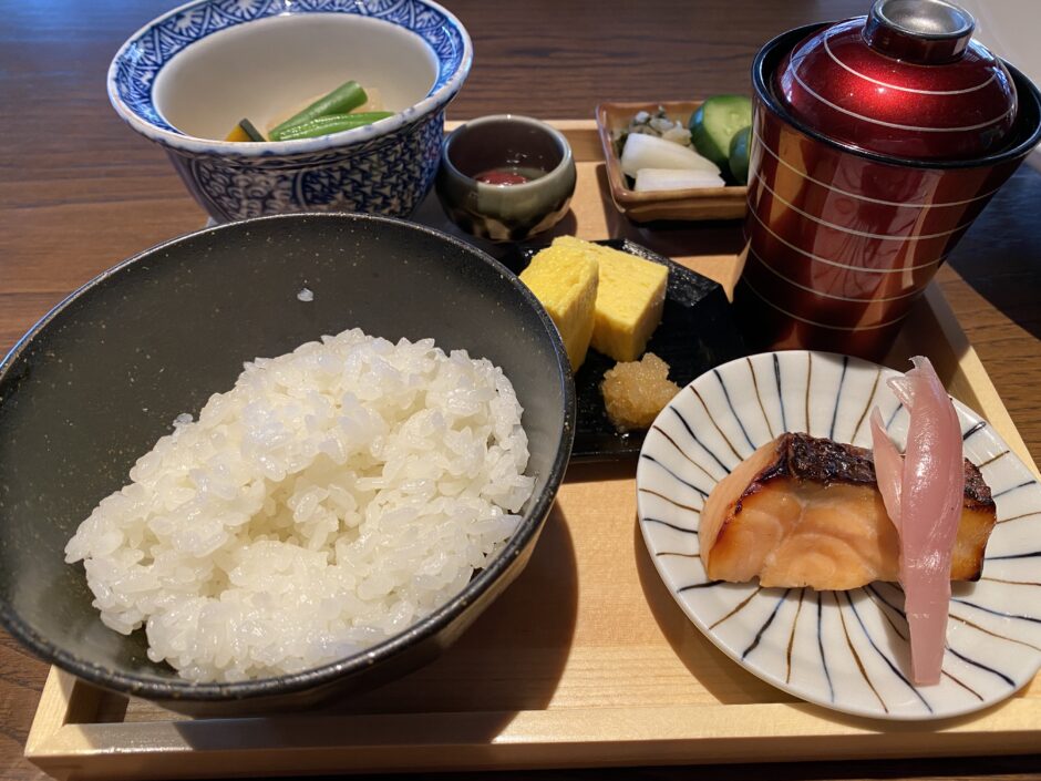 翠嵐　京都　朝食