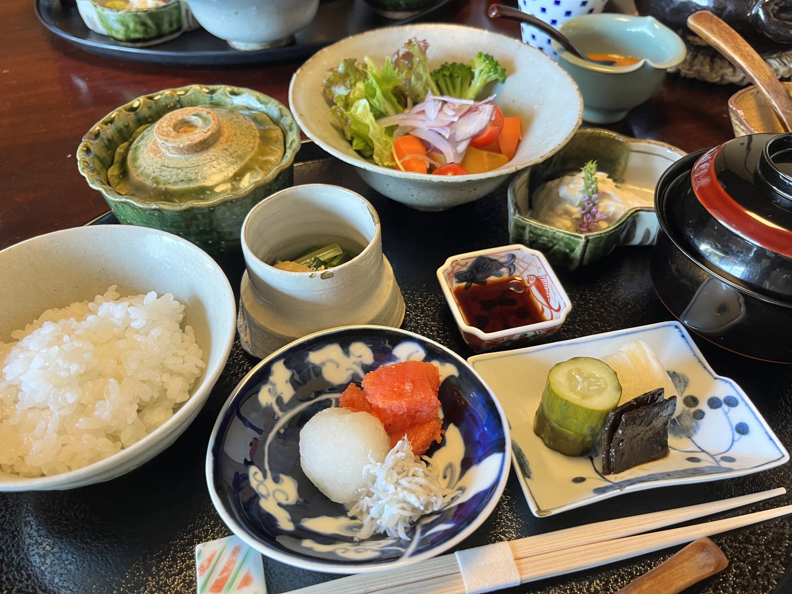 お宿うち山　宿泊記　朝食